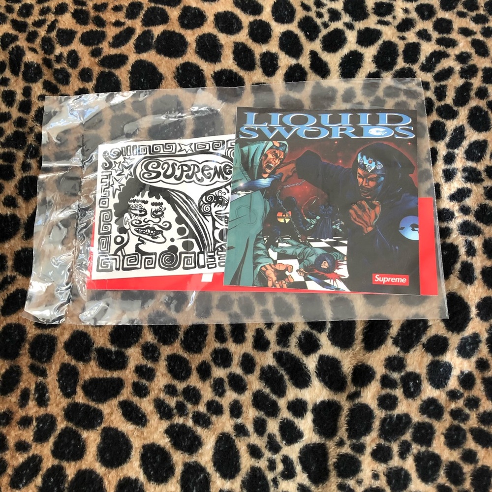Supreme Stickers FW18 (including Liquid Swords)